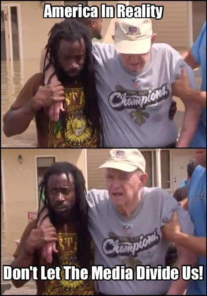 America In Reality. Don't Let The Media Divide Us!