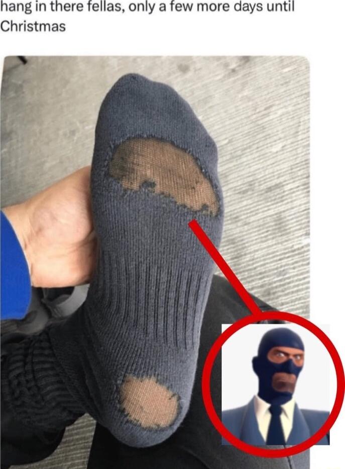 hang in there fellas only a few more days until Christmas