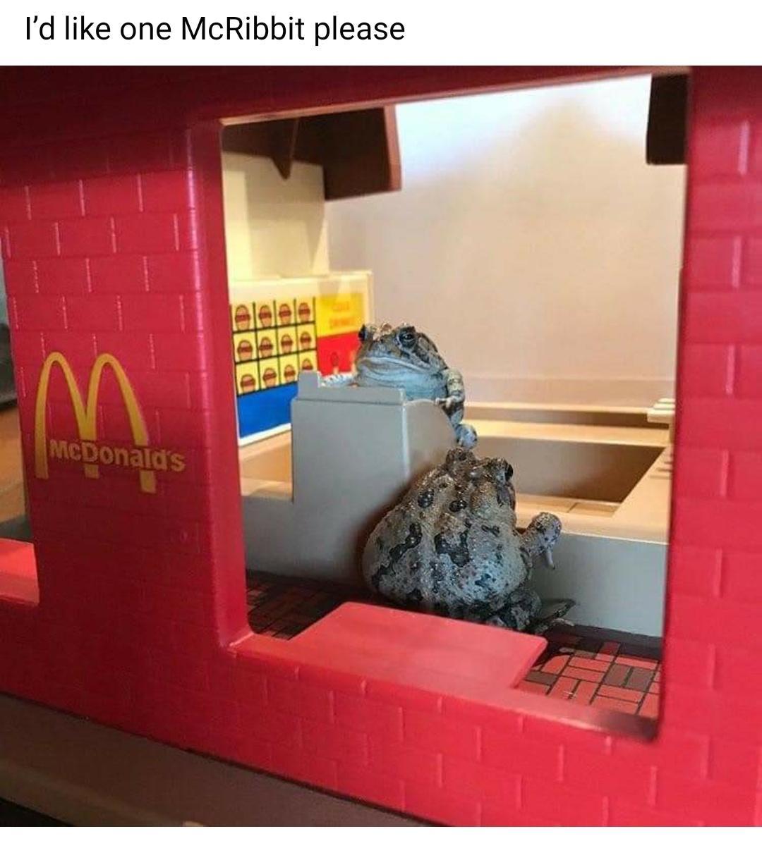 Id like one McRibbit please