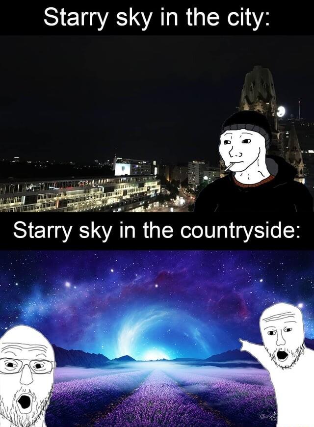 SIETEIALR 1A L Aiul Starry sky in the countryside