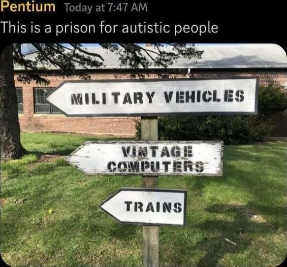 Pentium Tod This is a prison for autistic peopt