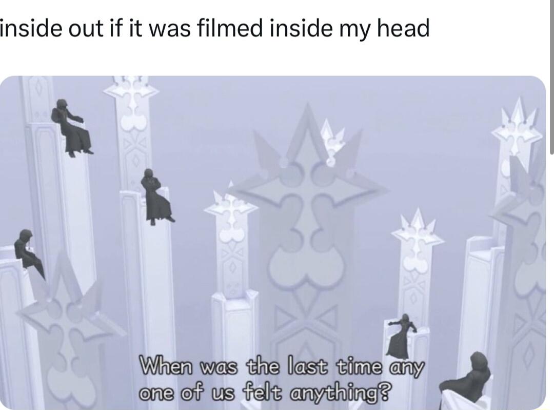 inside out if it was filmed inside my head