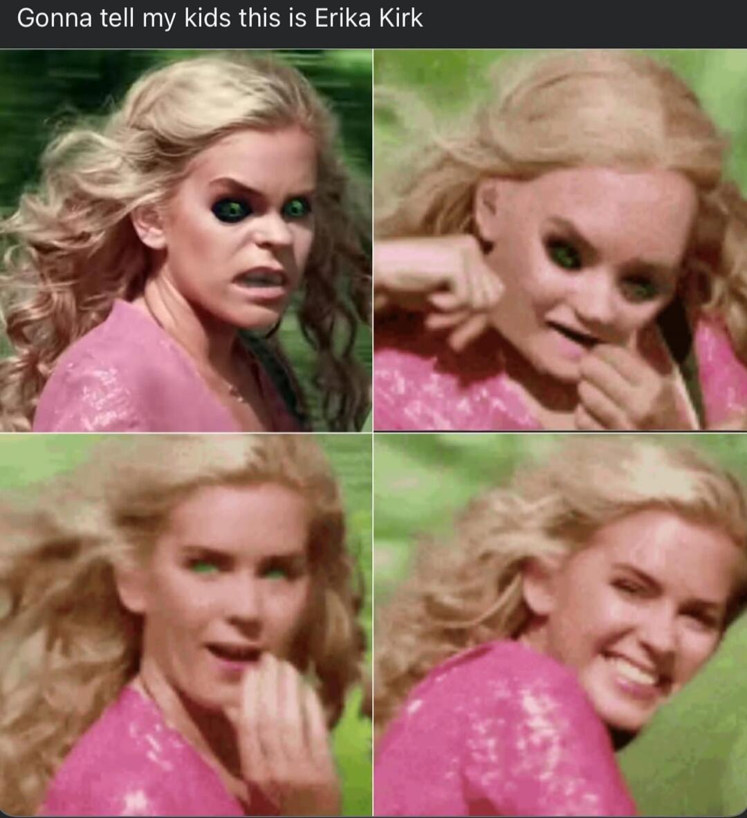 Gonna tell my kids this is Erika Kirk