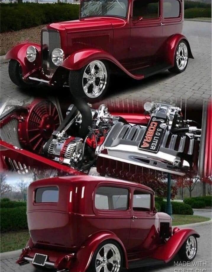 5.0 LITER COBRA. MADE WITH SPLIT PIC.