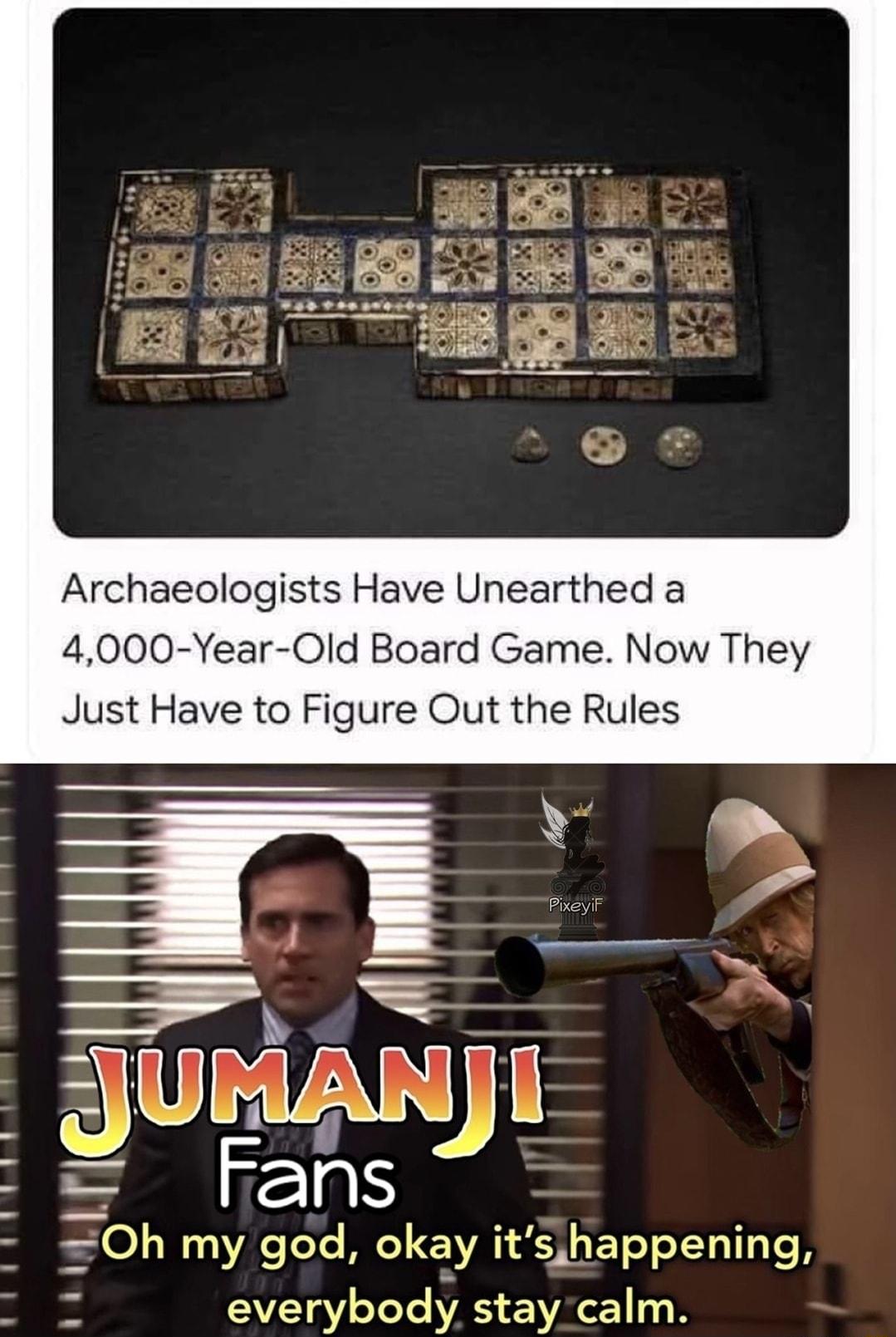 Archaeologists Have Unearthed a 4000 Year Old Board Game Now They Just Have to Figure Out the Rules 0 n E S VYY oToTe VAS AL 1 B