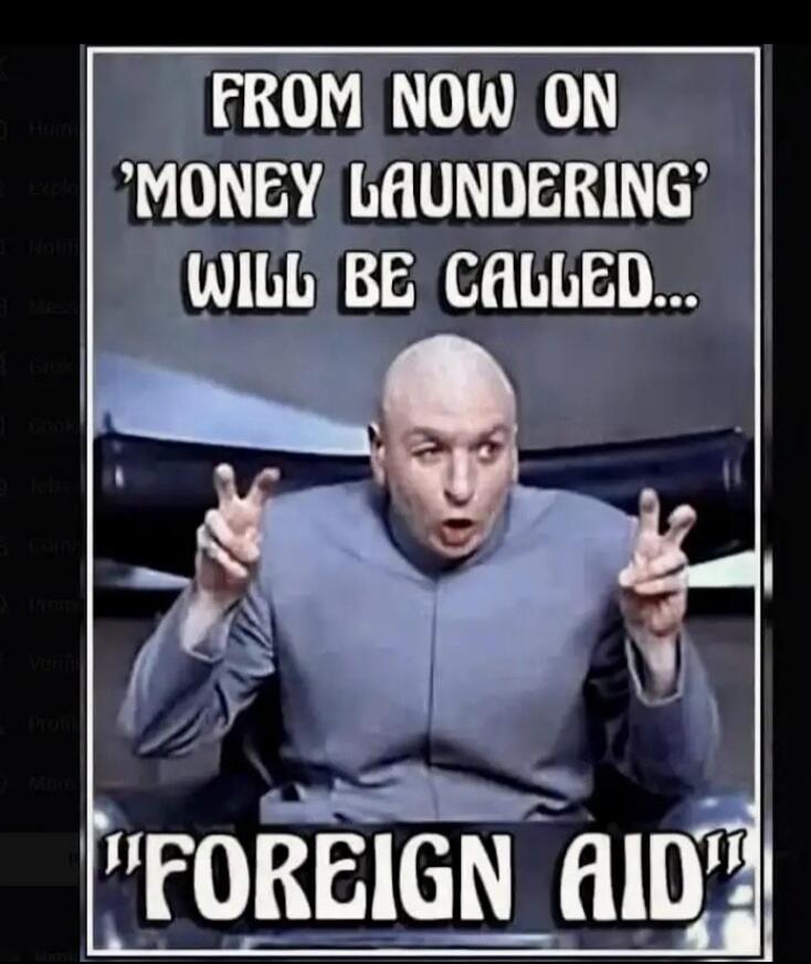 FROM NOW ON 'MONEY LAUNDERING' WILL BE CALLED... 