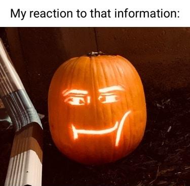 My reaction to that information