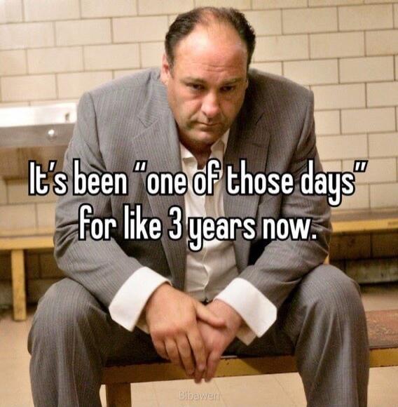 It's been 