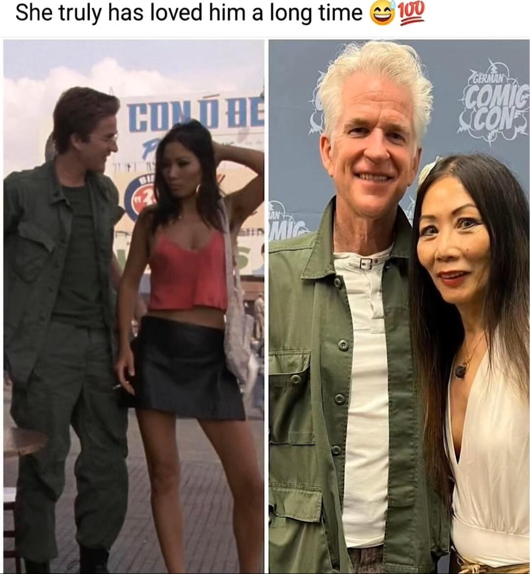 She truly has loved him a long time