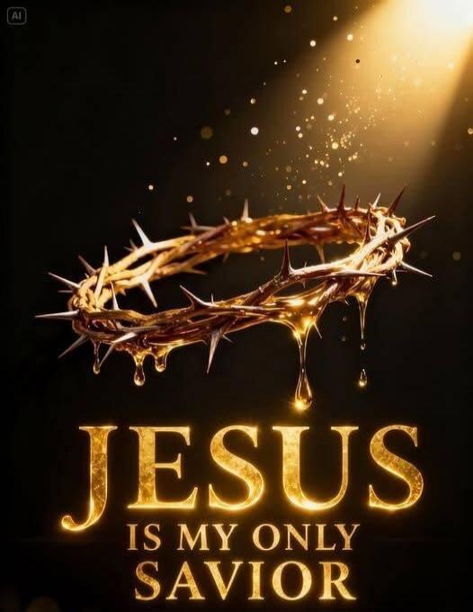 JESUS IS MY ONLY SAVIOR