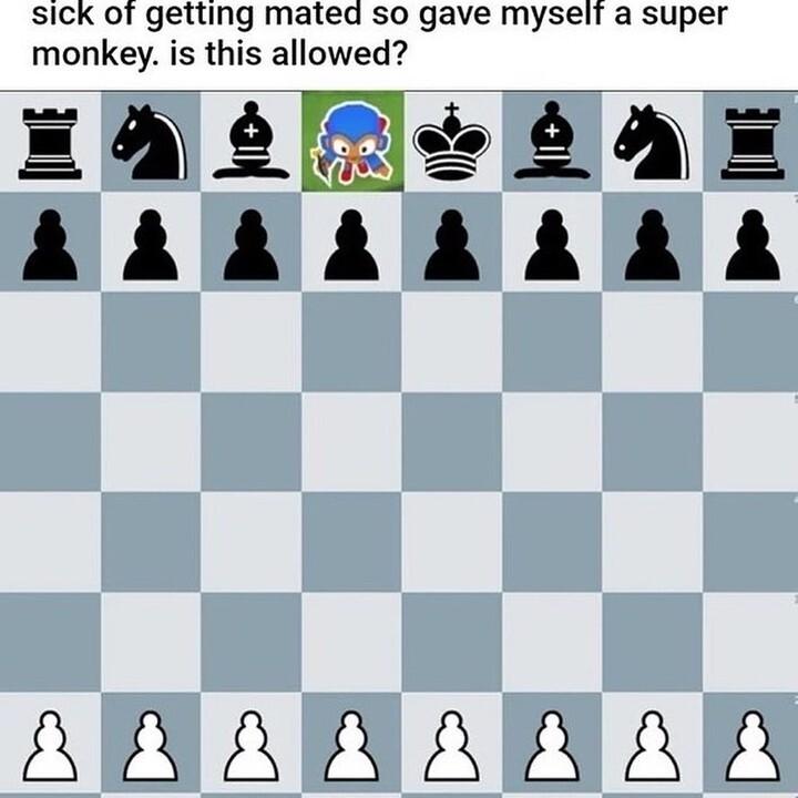 Sick of getting mated so gave mysell a super monkey is this allowed AFNAFIARIA R