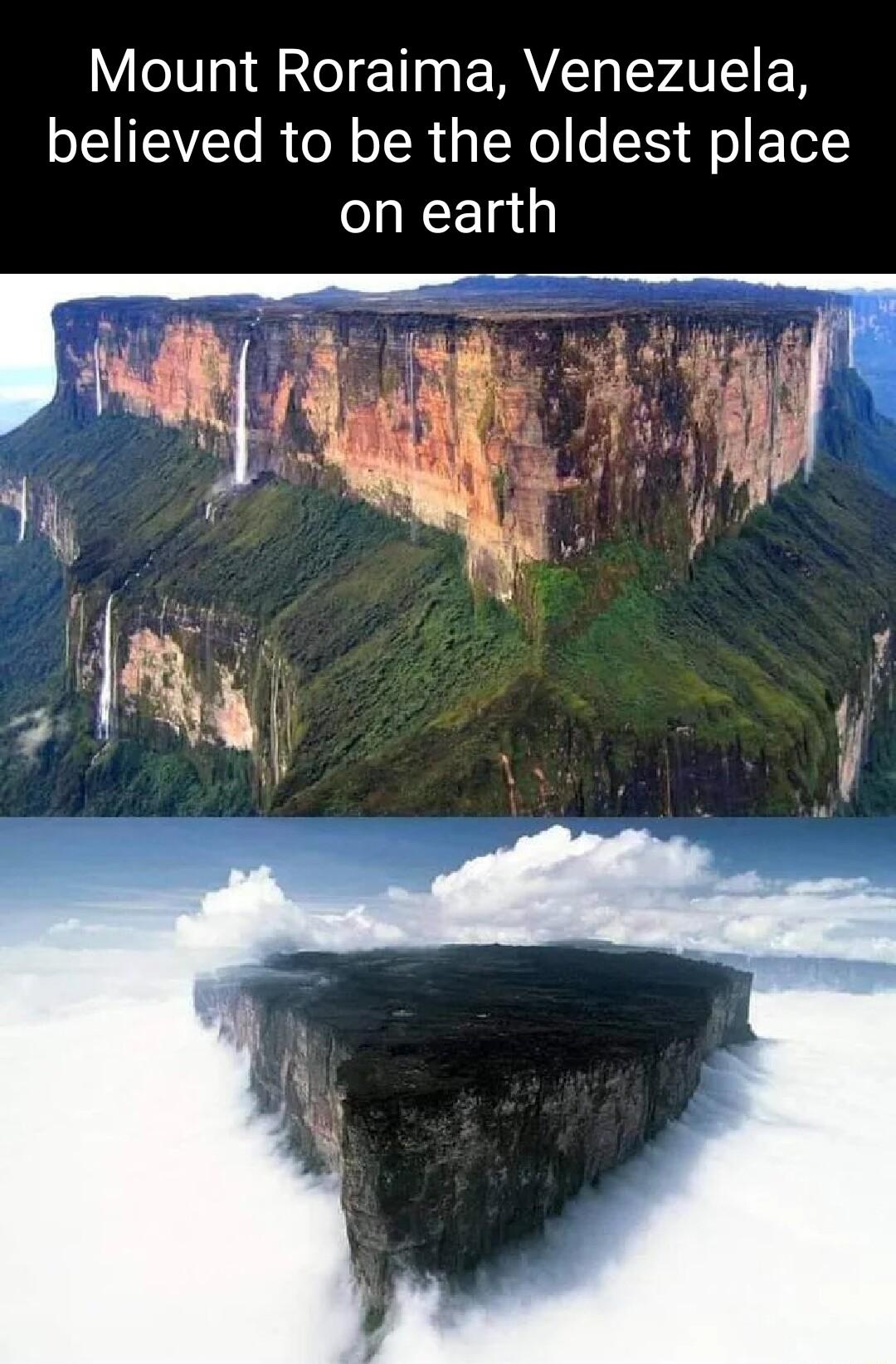 Mount Roraima Venezuela SIITEIVTe R o o ISRt We o df o E To1 on earth