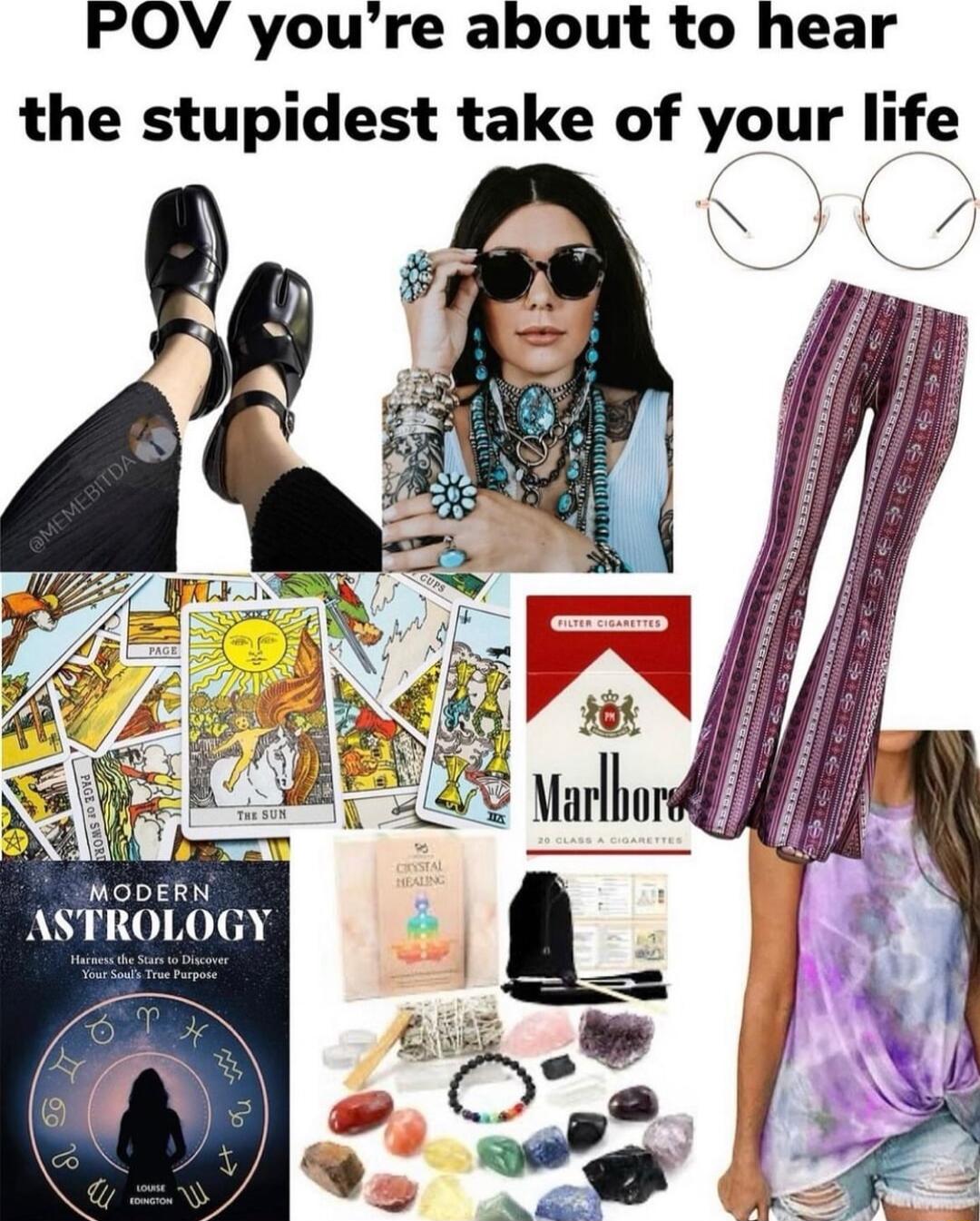 POV youre about to hear the stupidest take of your life