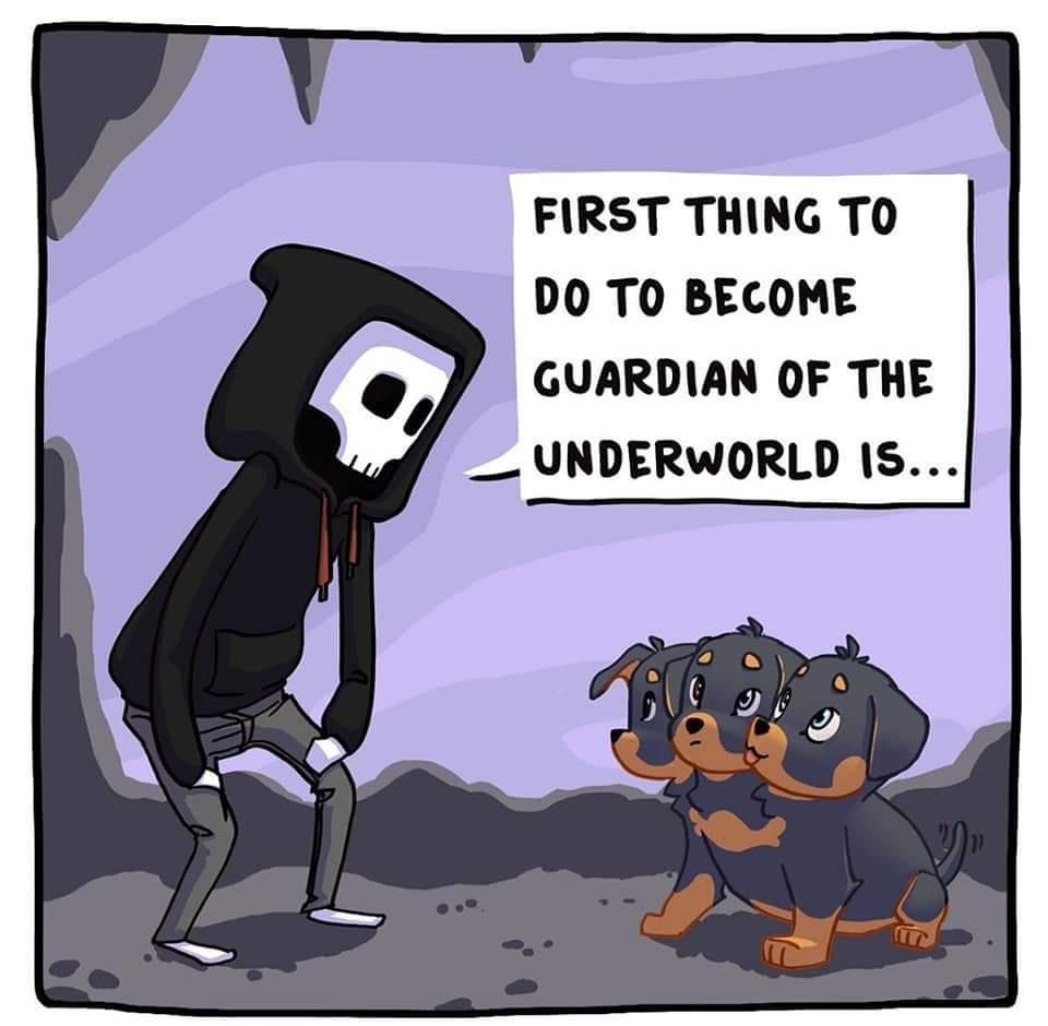 FIRST THING TO DO TO BECOME GUARDIAN OF THE UNDERWORLD 1IS