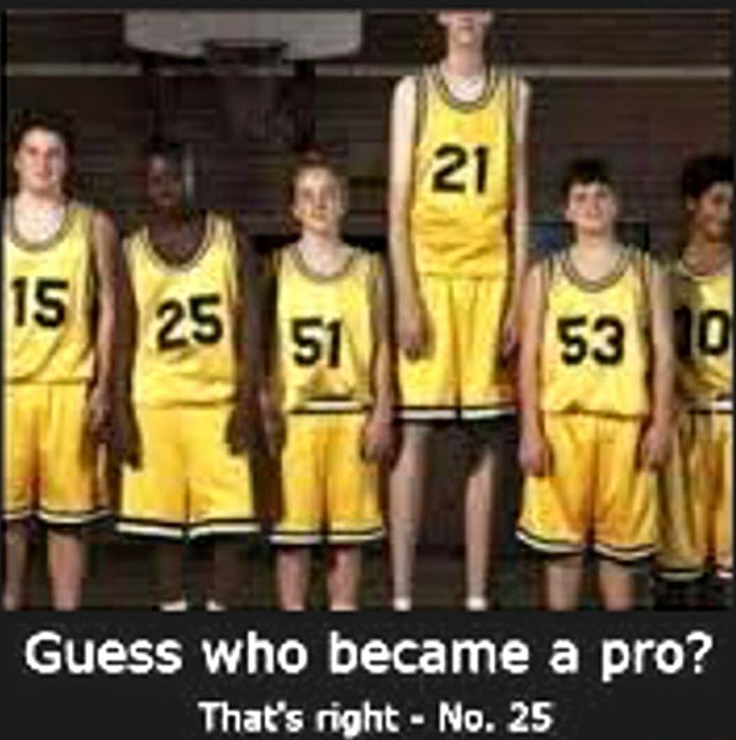 Guess who became a pro Thats right No 25