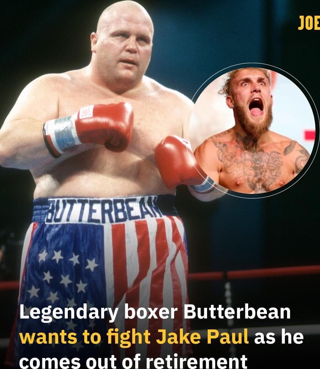 Legendary boxer Butterbean las he comes out Of retlrement