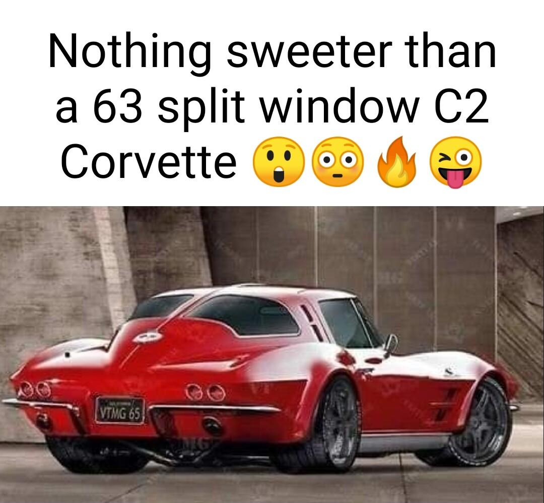 Nothing sweeter than a 63 split window C2 Corvette D