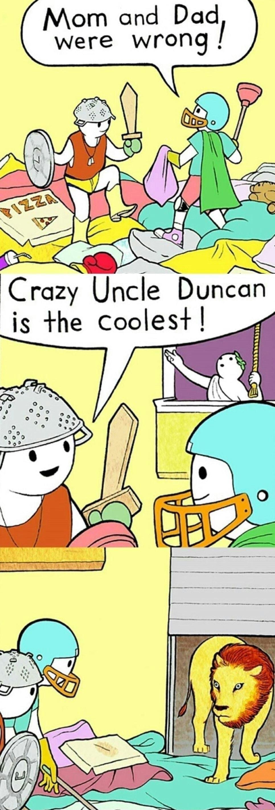 Mom and Dad were wrong