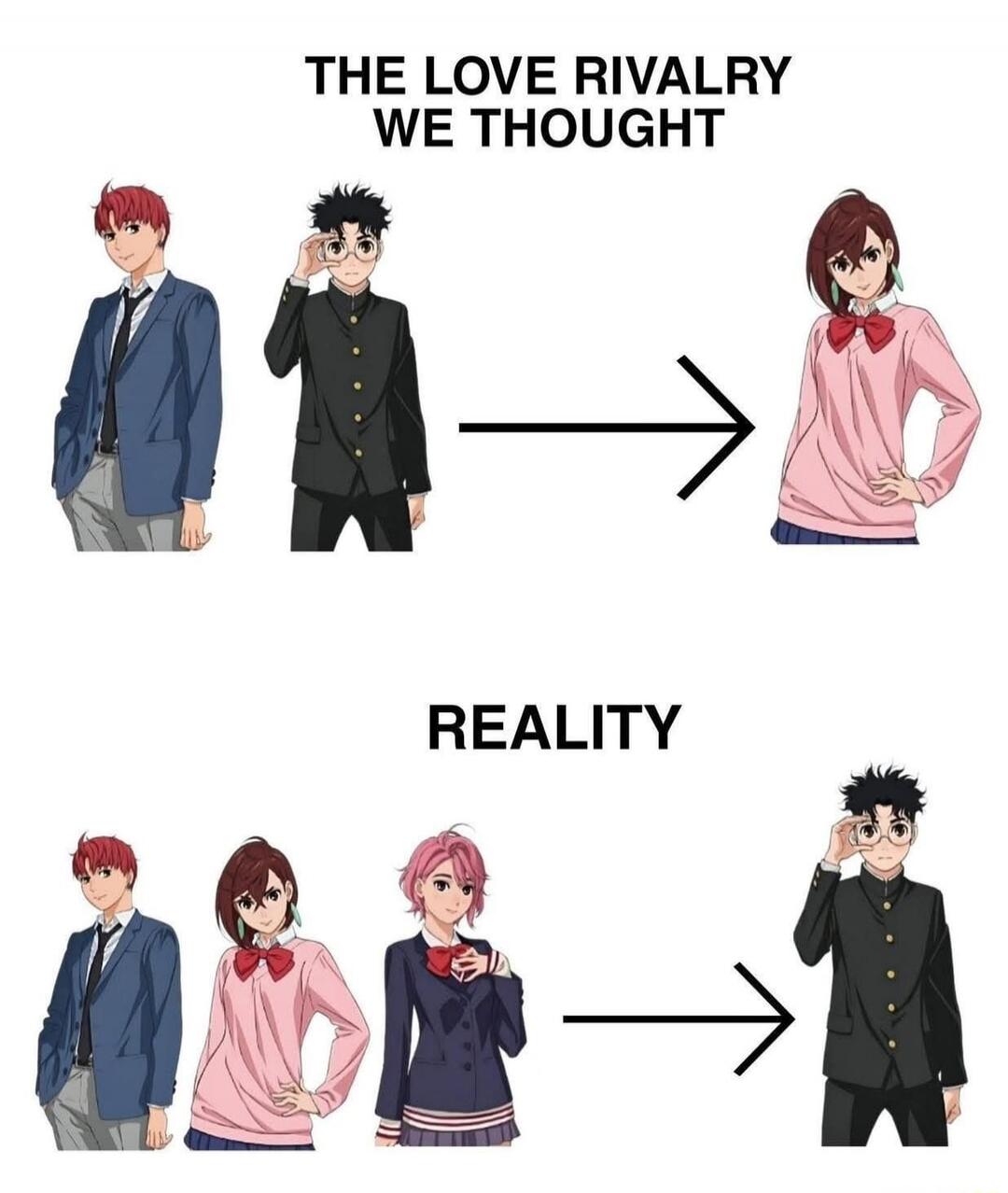 THE LOVE RIVALRY WE THOUGHT\nREALITY