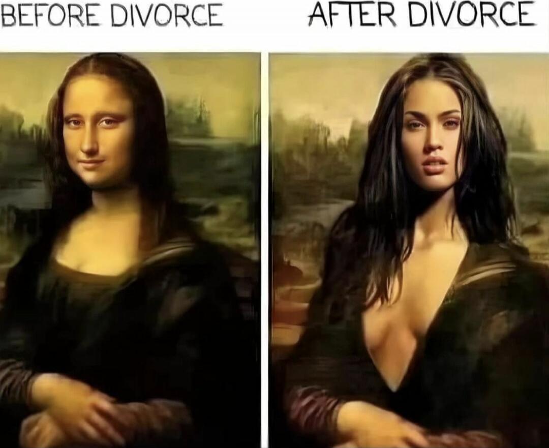 BEFORE DIVORCE
AFTER DIVORCE