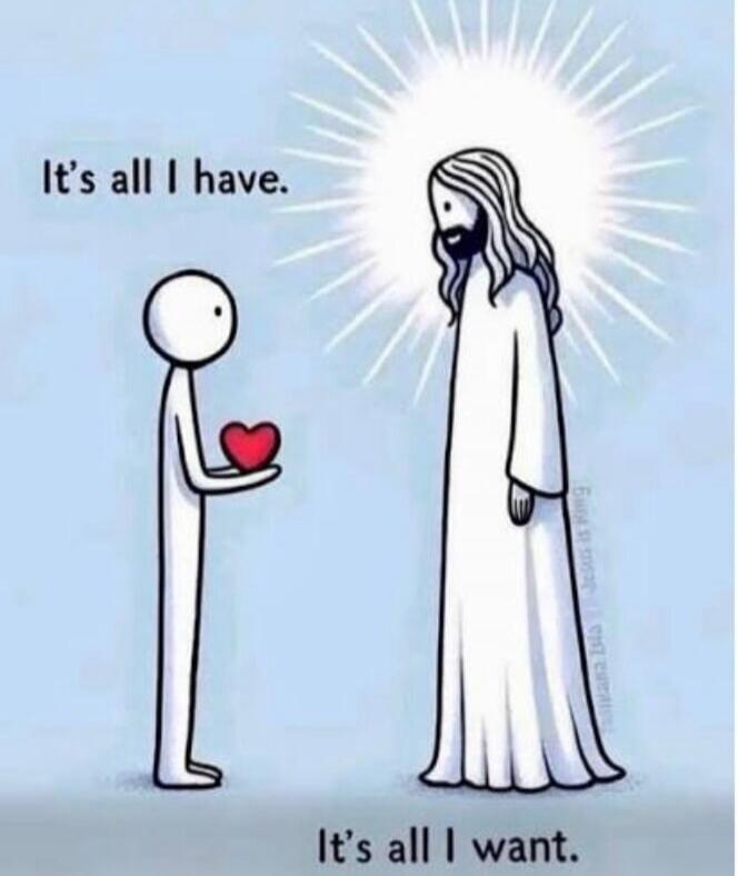 It's all I have. It's all I want.