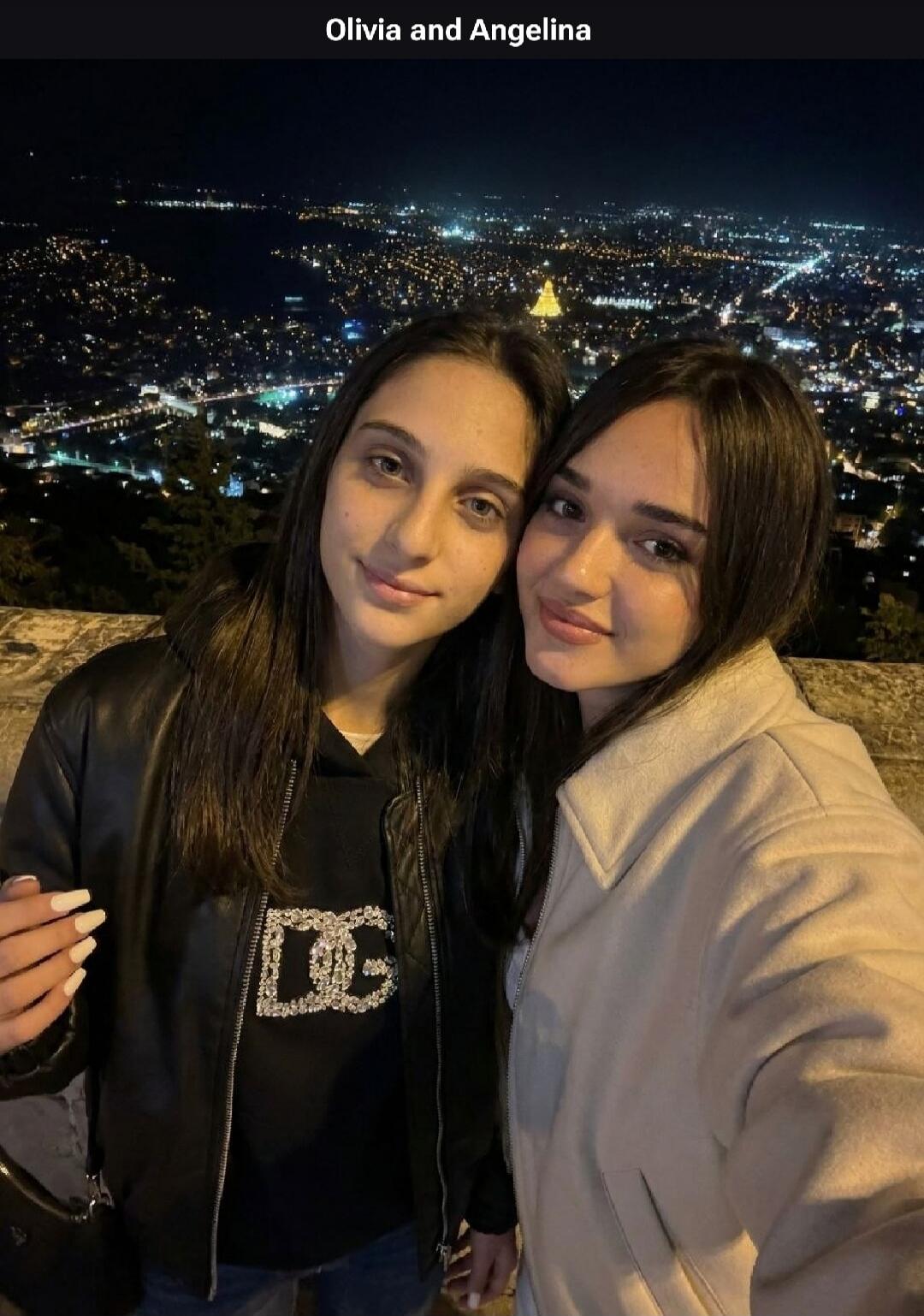 Olivia and Angelina