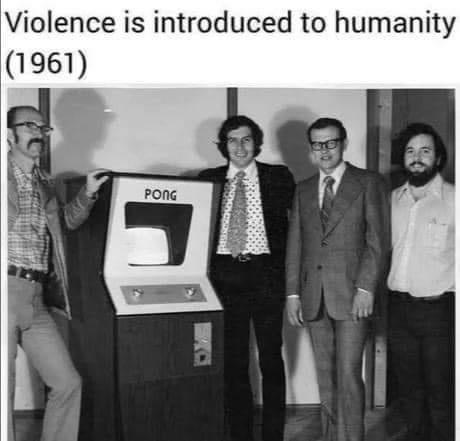 Violence is introduced to humanity