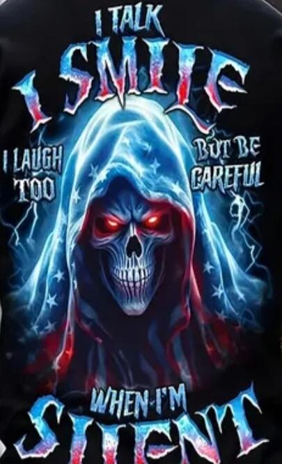 I TALK SMITE I LAUGH TOO BUT BE CAREFUL WHEN I'M SILENT