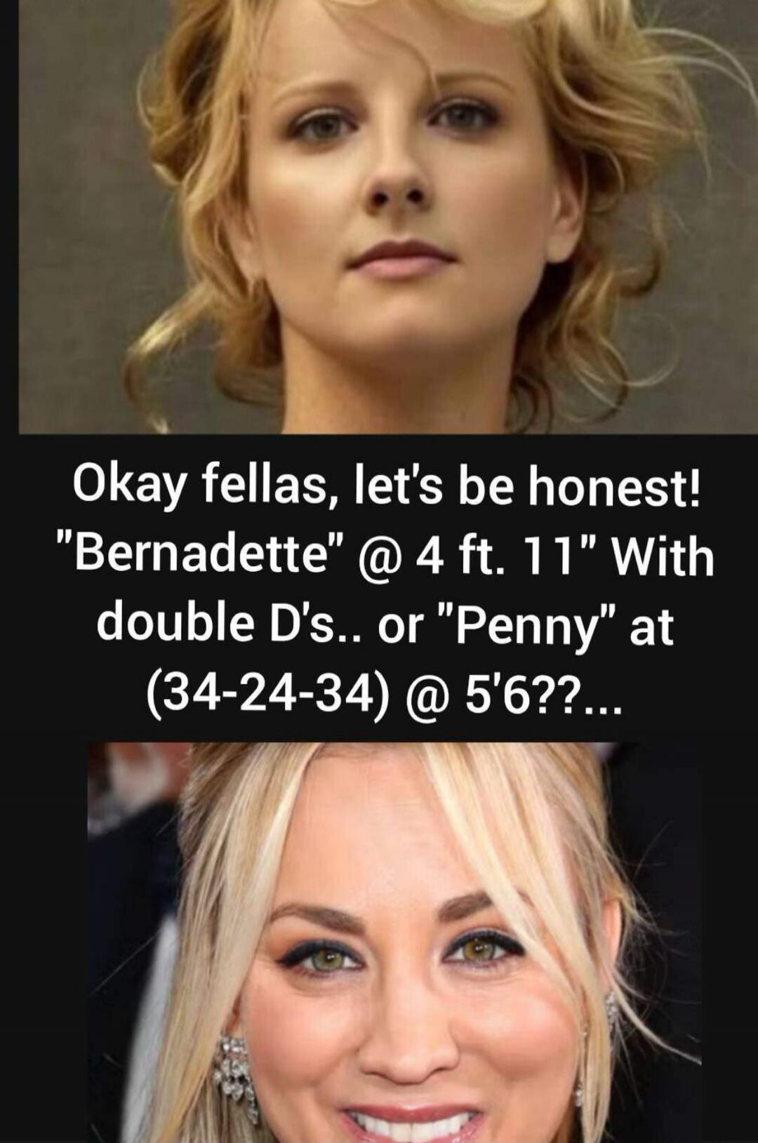 Okay fellas, let's be honest! 