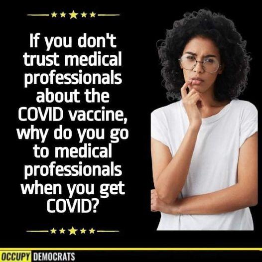 ke Kk If you dont trust medical professionals about the 00V DRVETulal 0 DRV TR to medical professionals when you get covip ko T3 DEMOCRATS