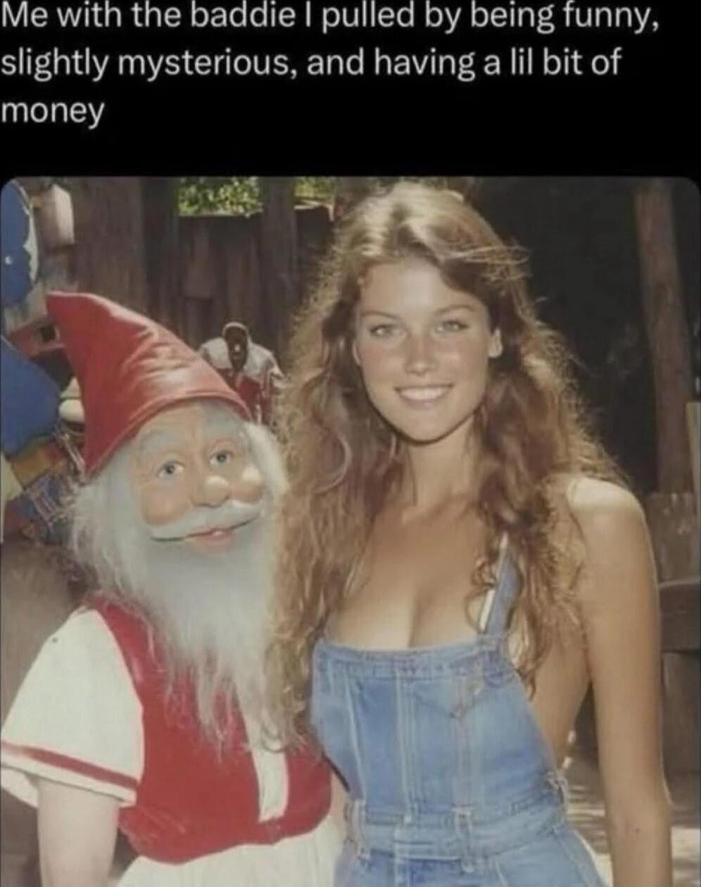 Me with the baddie I pulled by being funny, slightly mysterious, and having a lil bit of money