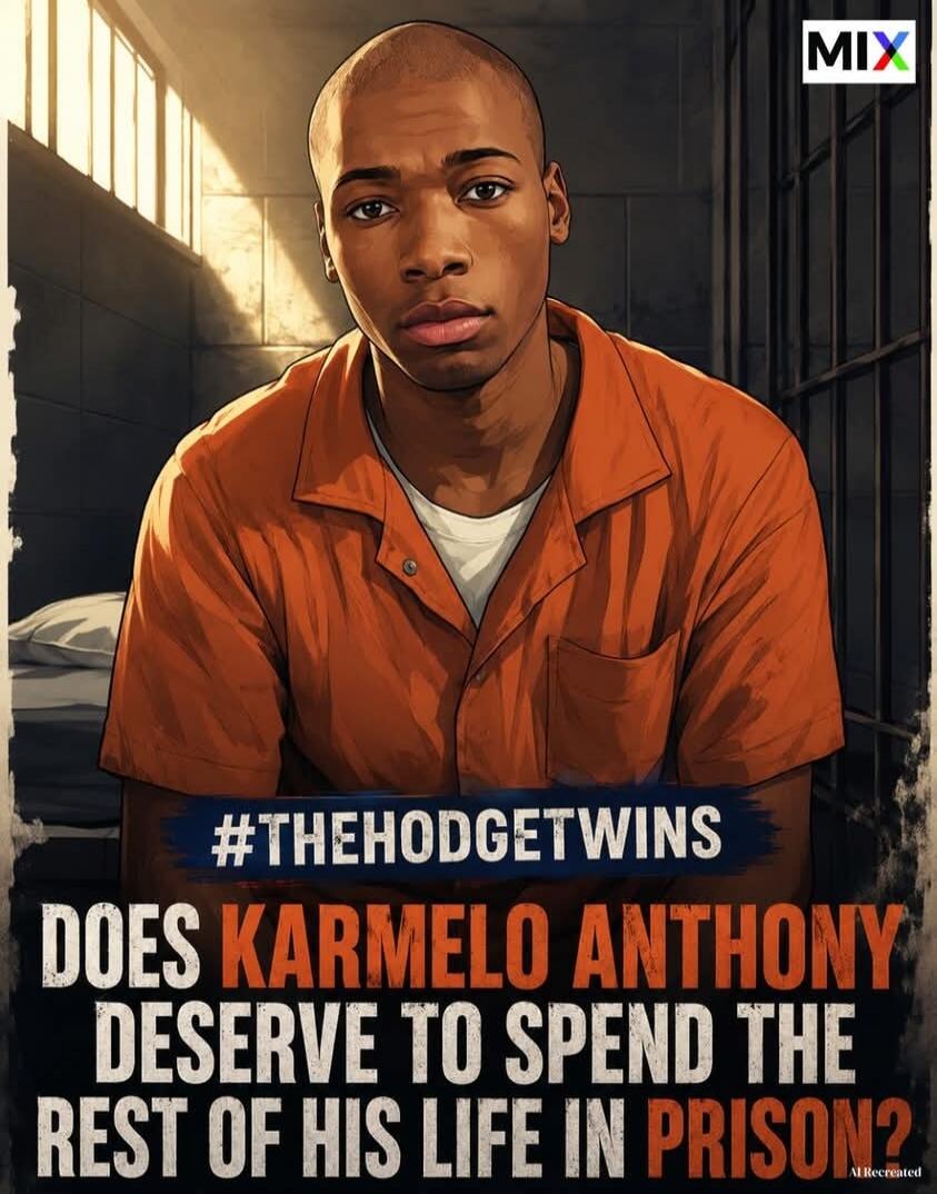 MIX #THEHODGETWINS DOES KARMELO ANTHONY DESERVE TO SPEND THE REST OF HIS LIFE IN PRISON? AI Recreated