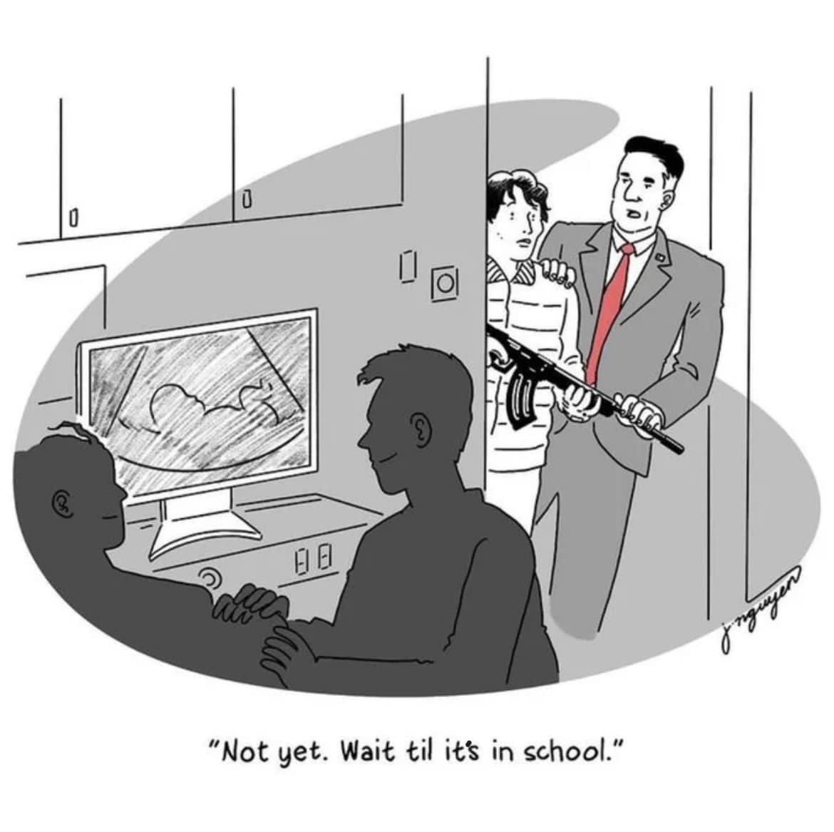 Not yet Wait til its in school