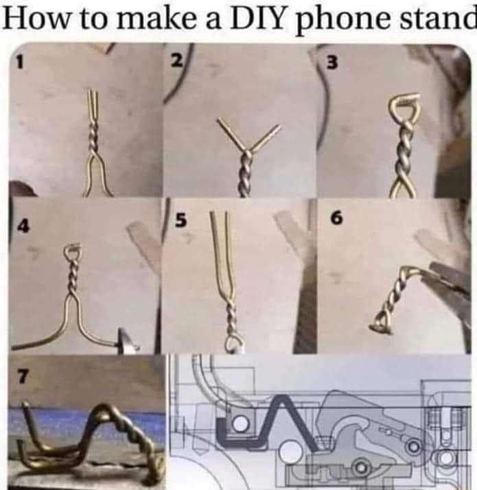 How to make a DIY phone stand i R