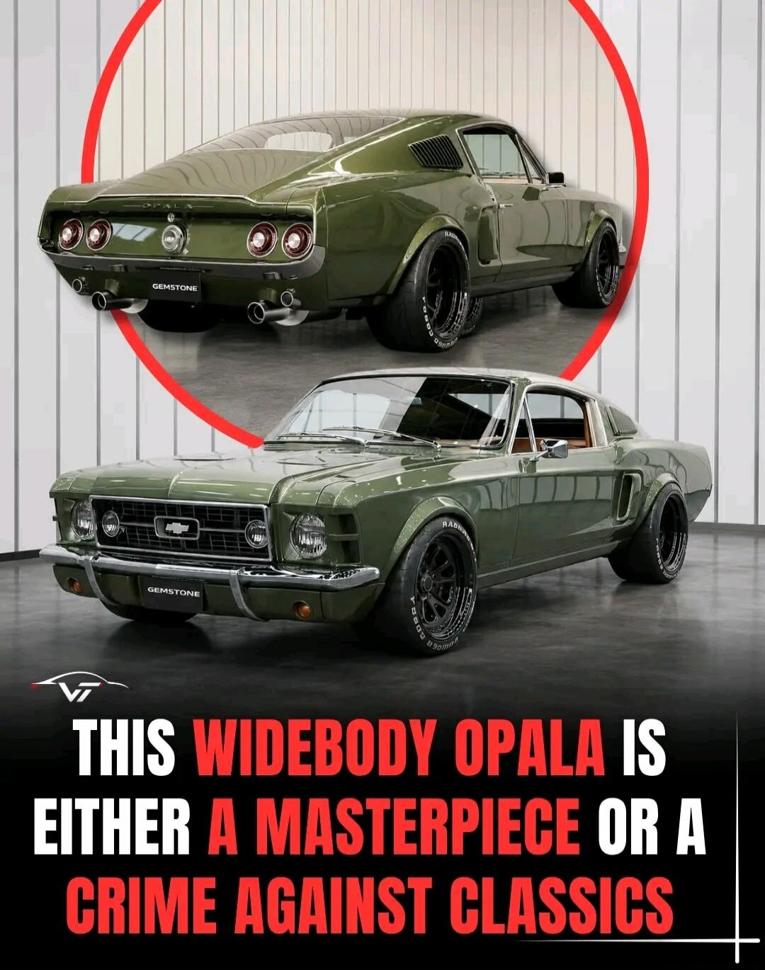 THIS WIDEBODY OPALA IS EITHER A MASTERPIECE OR A CRIME AGAINST CLASSICS