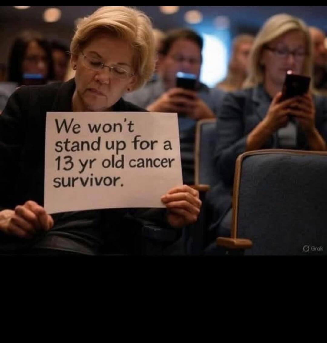 We won't stand up for a 13 yr old cancer survivor.