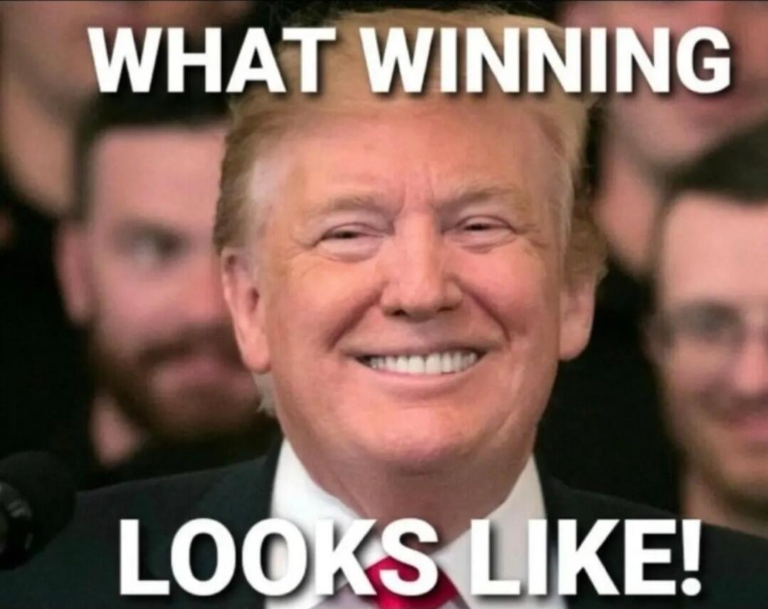 WHAT WINNING LOOKS LIKE!