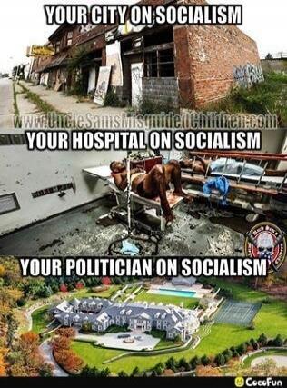 YOUR CITY ON SOCIALISM
YOUR HOSPITAL ON SOCIALISM
YOUR POLITICIAN ON SOCIALISM