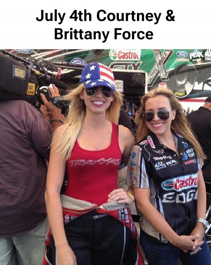 July 4th Courtney & Brittany Force
