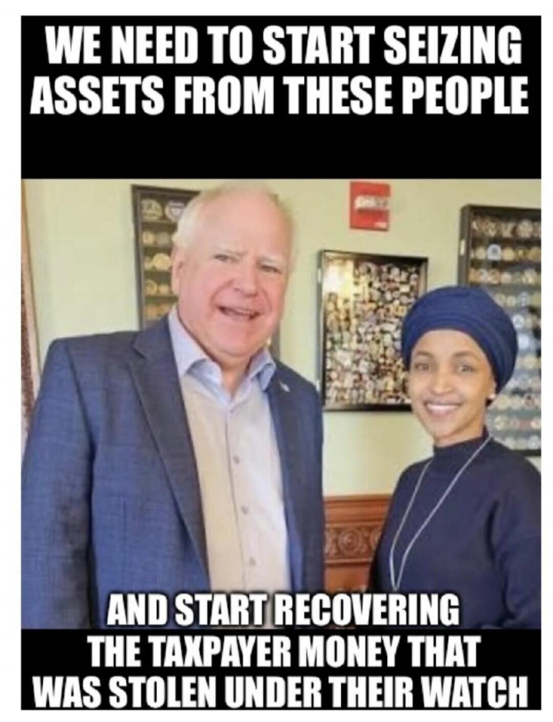 WE NEED TO START SEIZING ASSETS FROM THESE PEOPLE AND START RECOVERING THE TAXPAYER MONEY THAT WAS STOLEN UNDER THEIR WATCH