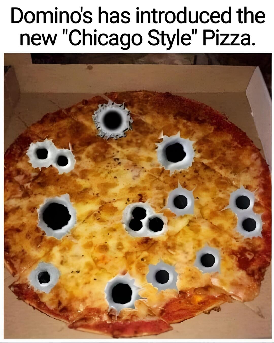 Dominos has introduced the new Chicago Style Pizza