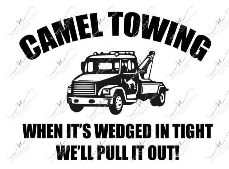 CAMEL TOWING
WHEN IT'S WEDGED IN TIGHT WE'LL PULL IT OUT!