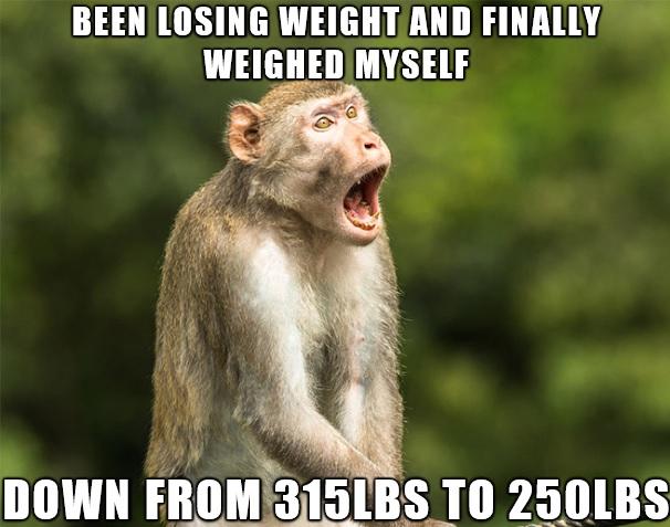 BEENLOSING WEIGHT AND FINALLY WEIGHEDIMYSELF DOWN FIIOMB lilBS T0 2501BS