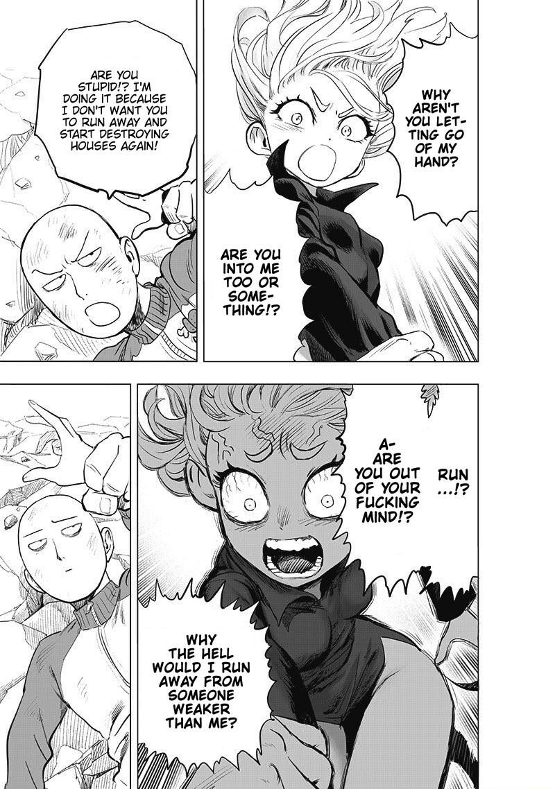 e vou St Tn 00NG 1T secaiise ToONT Wit Y00 TORN ANAY AND STURT DESTROVNG Touses Azan INTo ME 700 0R SOME THINGI Wy THE HELL WOULD T RUN AVAY FROM SOMEONE WEAKER THAN ME