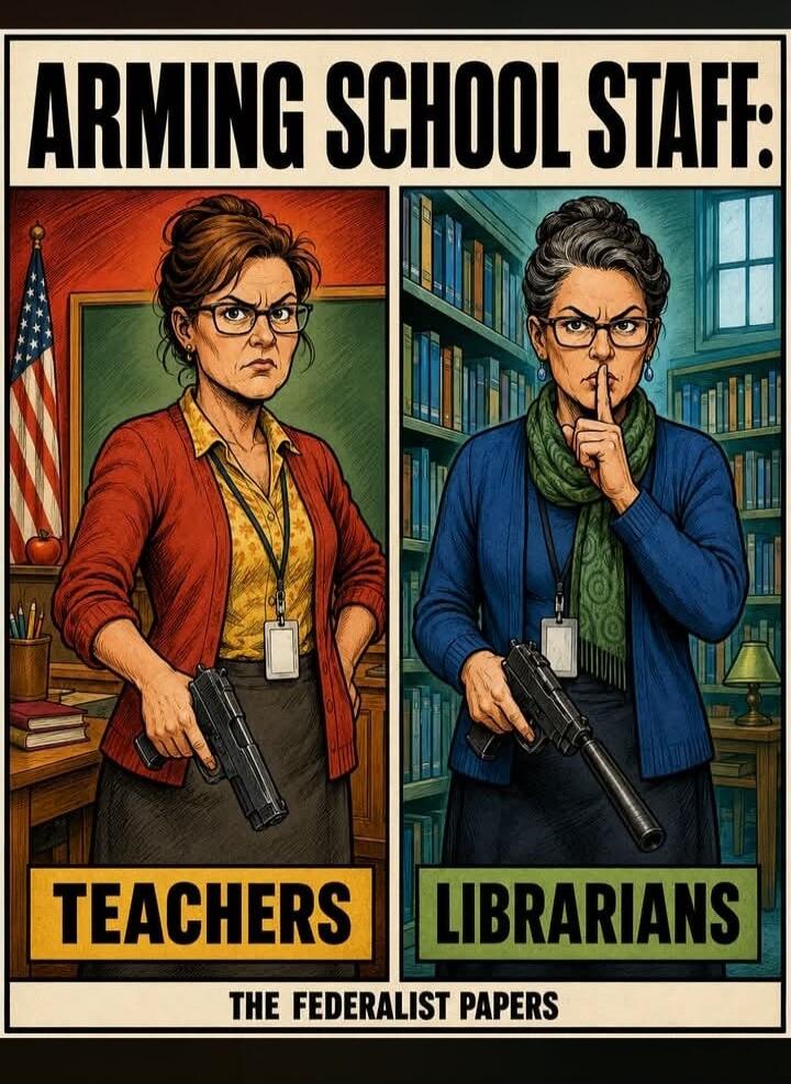 ARMING SCHOOL STAFF: TEACHERS LIBRARIANS THE FEDERALIST PAPERS
