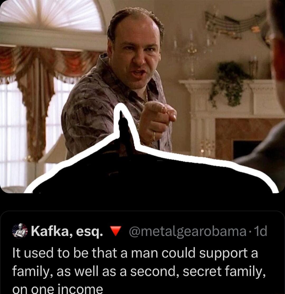 Kafka esq metalgearobama 1d LTI R oo SR Y W T R eleW o STV o oToTg family as well as a second secret family on one income