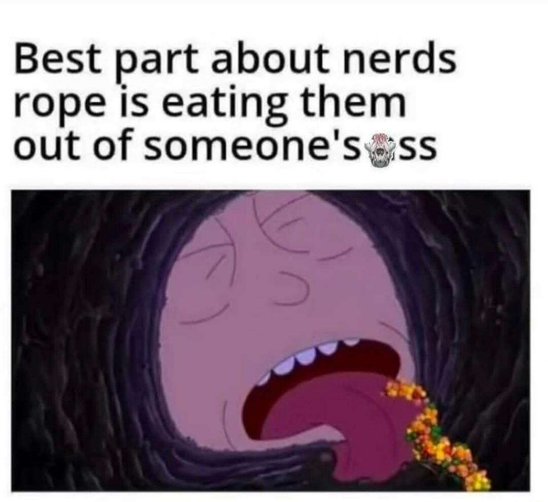 Best part about nerds rope is eating them out of someonesgss