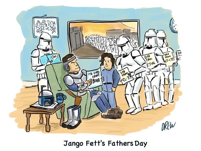 Jango Fetts Fathers Day