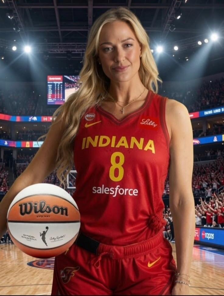 Lilly INDIANA 8 salesforce Nike Wilson EVO NXT OFFICIAL GAME BALL Cathy Engelbert