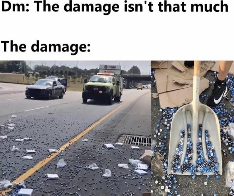 damage isnt that much The damage